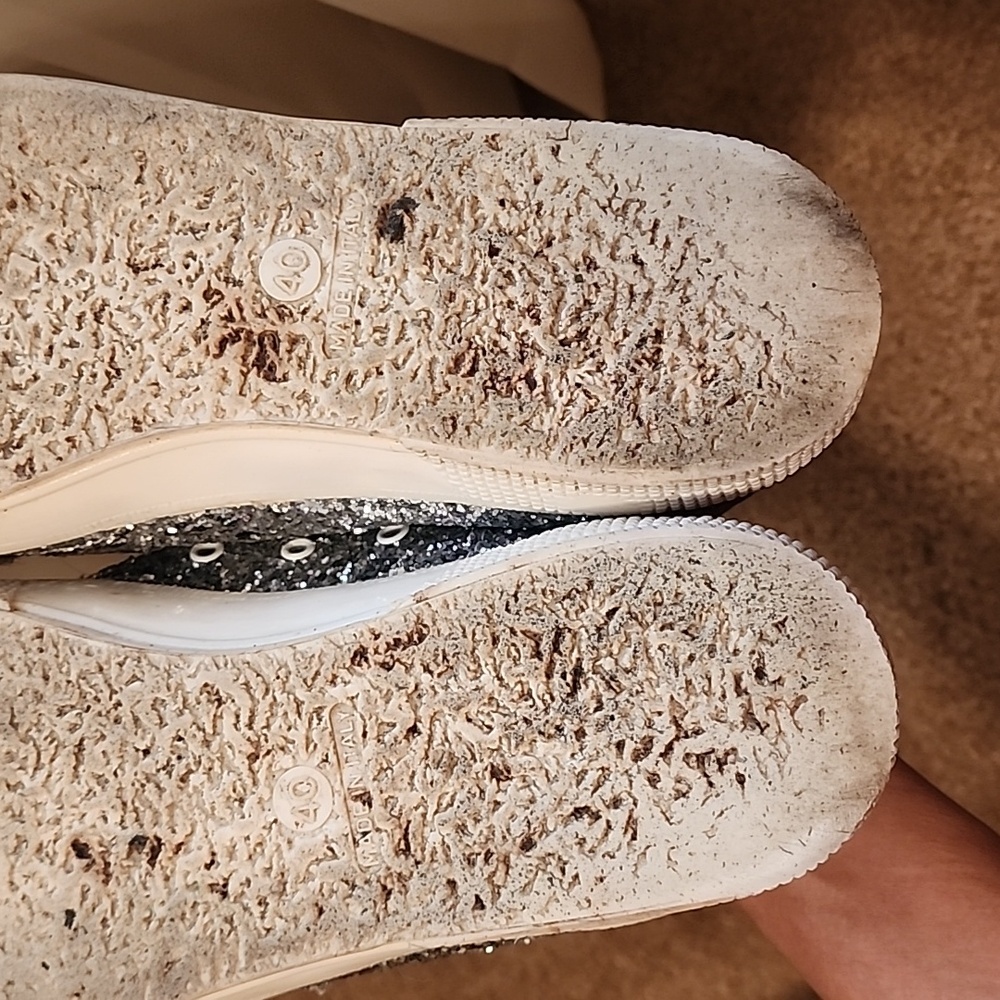 Golden Goose MAY Glitter Sylver Sneakers - Picture 13 of 16